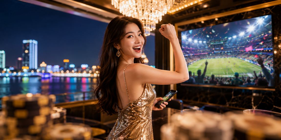 Người chơi cá cược esports trên điện thoại tại bãi biển Đà Nẵng